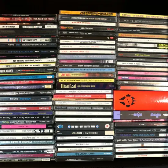 APPROX 80-90 CDS MIXED GENRE MAINLY ROCK